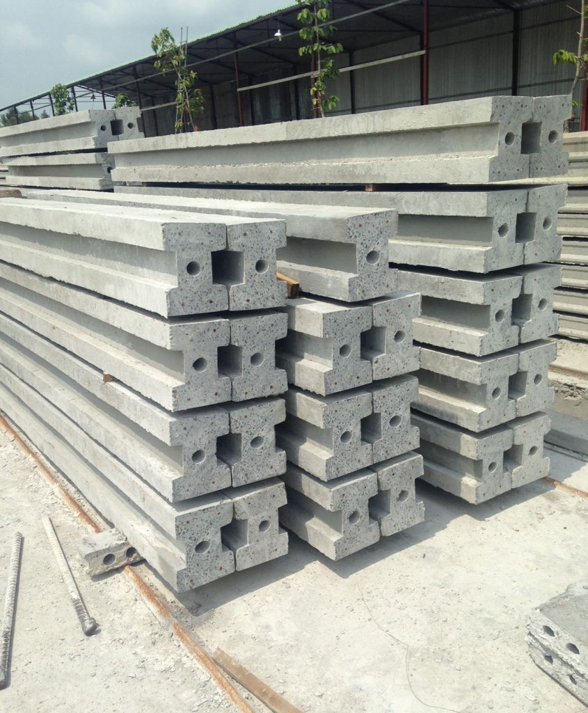 Cột BTCT chữ H tiết diện 180 x 240 thông số kỹ thuật bê tông lắp ghép