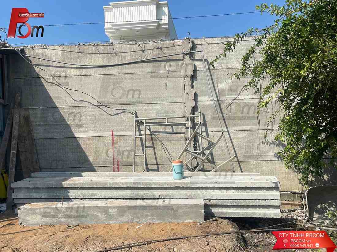 Tường chắn đất lắp ghép