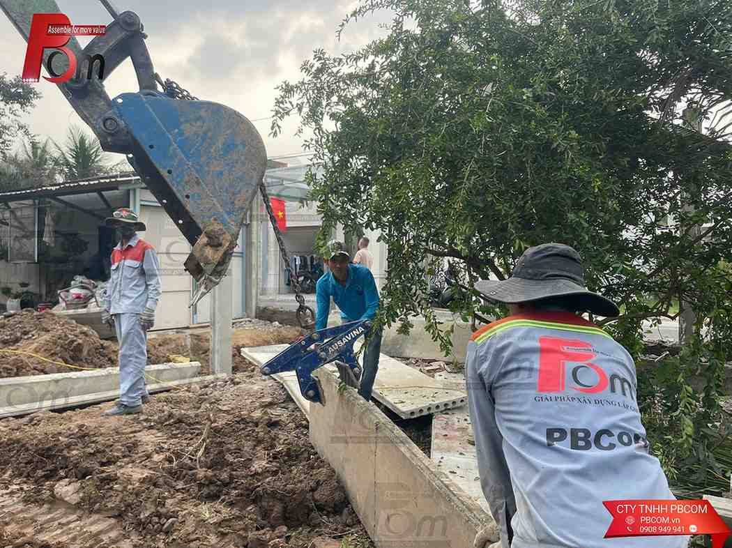 Tường chắn đất lắp ghép