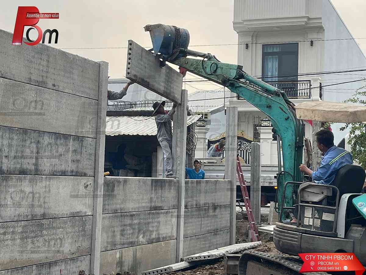 Tường chắn đất lắp ghép