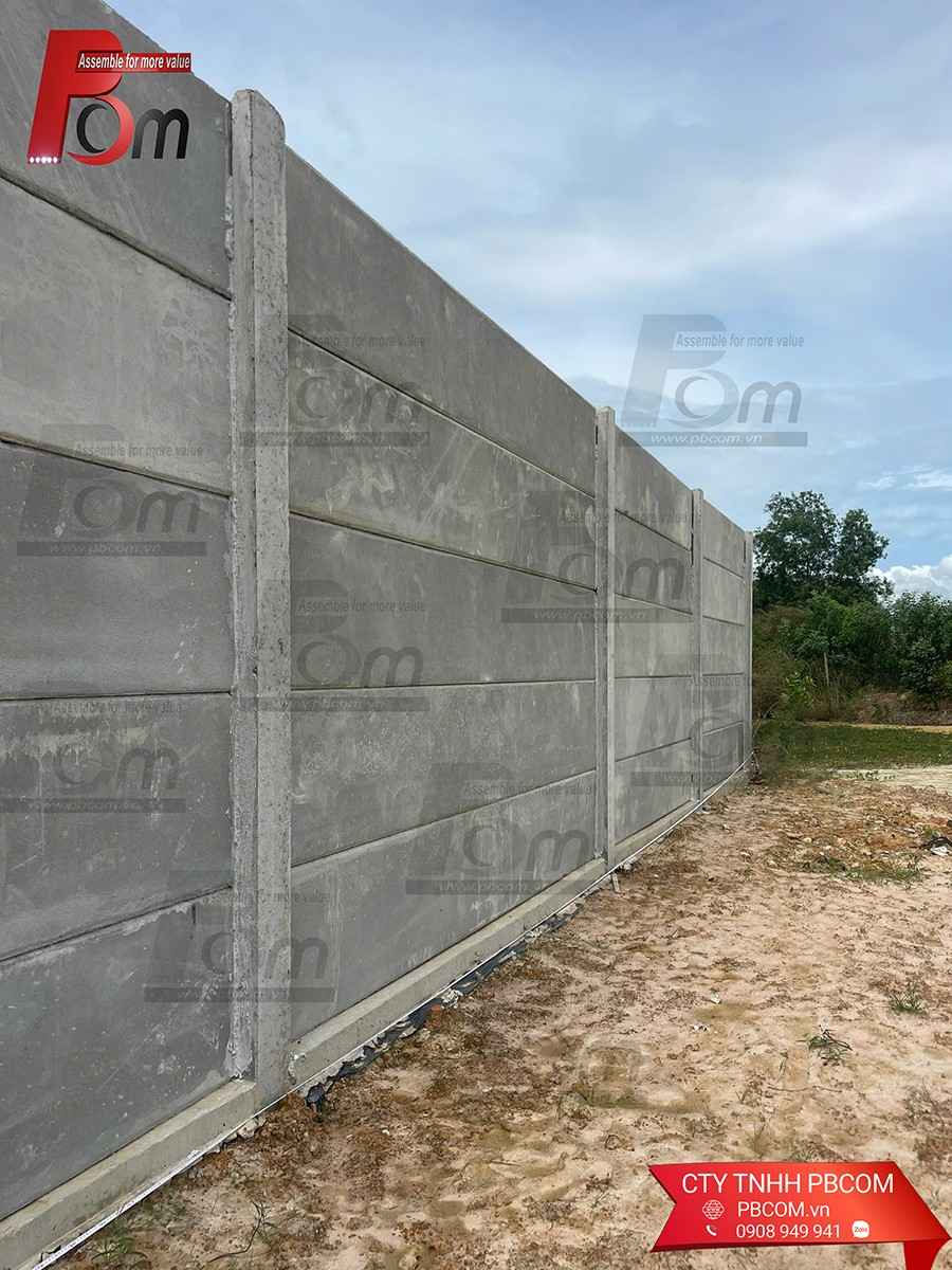 Cấu kiện bê tông cốt thép dự ứng lực trong giải pháp thay thế xây gạch truyền thống.