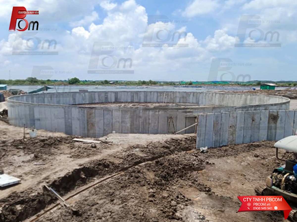 Bản vẽ tường chắn đất bê tông cốt thép giúp bóc tách chi phí làm kè chống sạt lở.