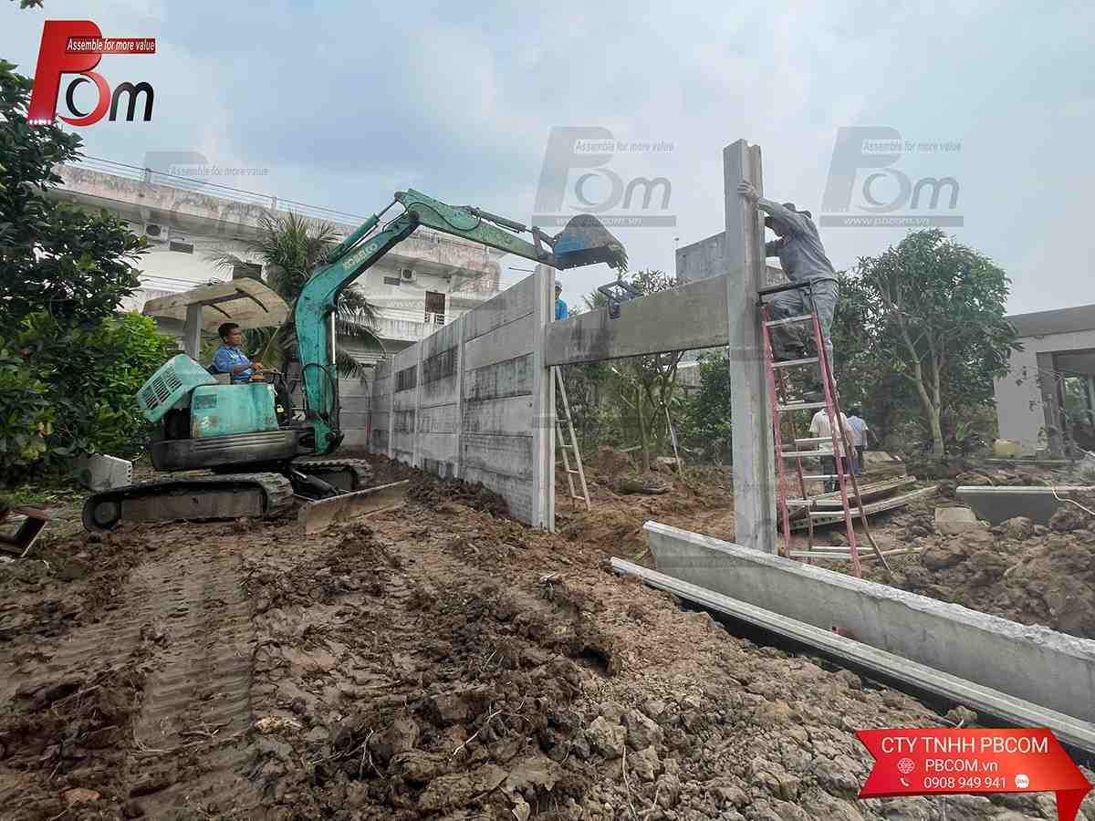 Cách chống nứt tường rào