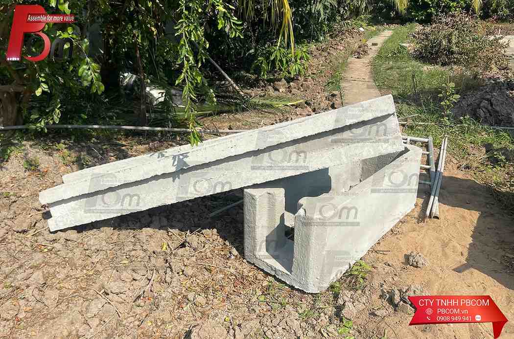 Cột và Móng trong giải pháp xây hàng rào cao