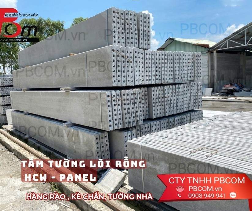 Cấu kiện bê tông lắp ghép Pbcom