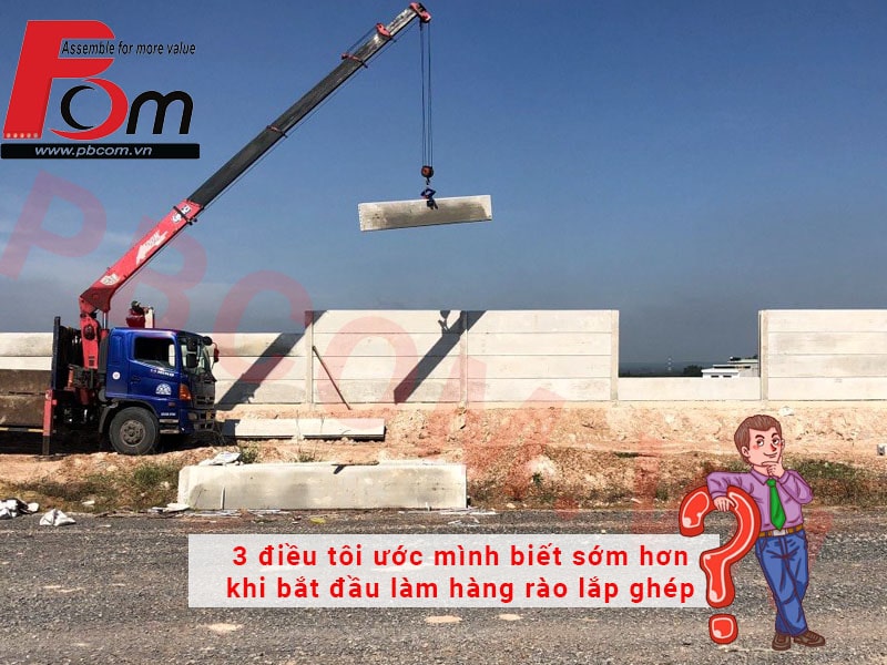 những điều cần biết về hàng rào lắp ghép