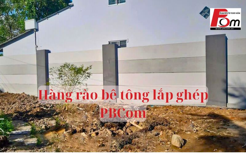 Hàng Rào bê tông lắp ghép