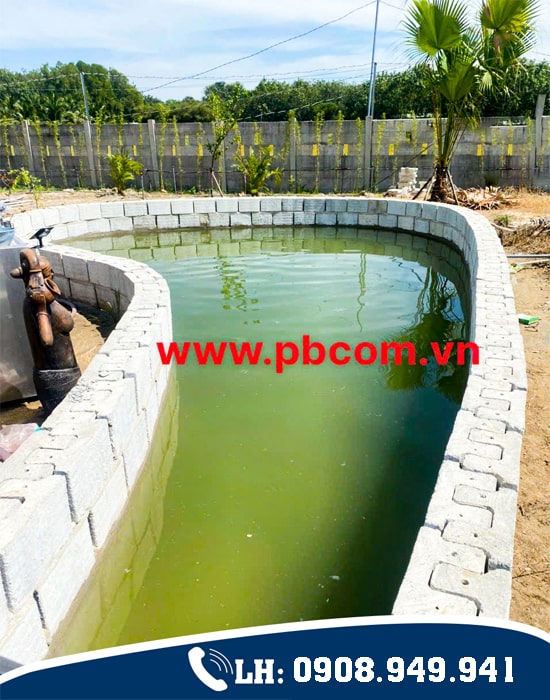 Ứng dụng ao cá di lắp ghép