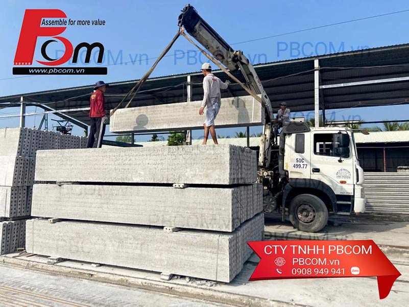 thi công bê tông lắp ghép 