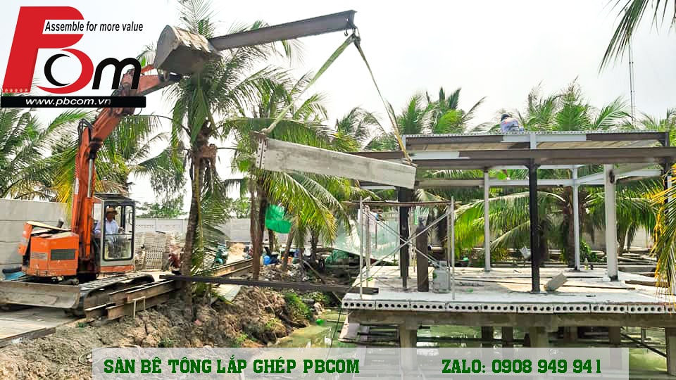 Hướng dẫn thi công sàn 3m5 bê tông cốt thép lắp ghép-PBCOM 9 sàn bê tông lắp ghép