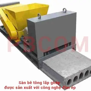 Tấm sàn bê tông lắp ghép