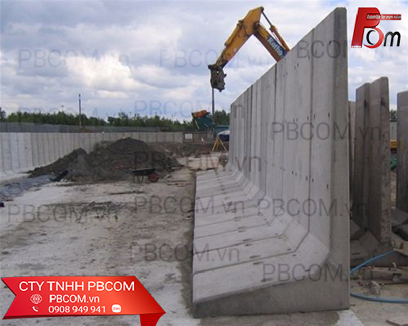 tấm tường chắn đất chữ L