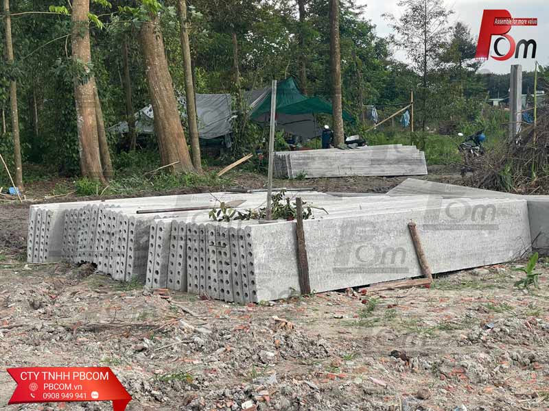 giá hàng rào bê tông lắp ghép