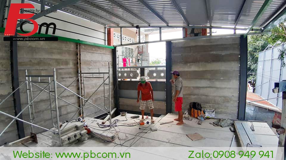 Sàn lắp ghép bê tông cốt thép công nghệ mới với nhiều ưu điểm vượt trội Thi công sàn lắp ghép PBCOM
